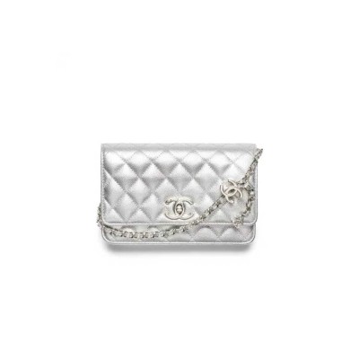 CHANLE 25B METAL CHAIN WALLET AP3938 (19*12*4cm)